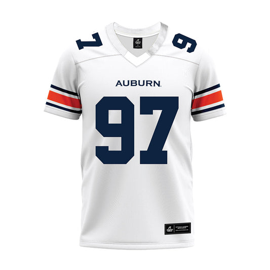 Auburn - NCAA Football : Quientrail Jamison-Travis - White Youth Premium Football Jersey