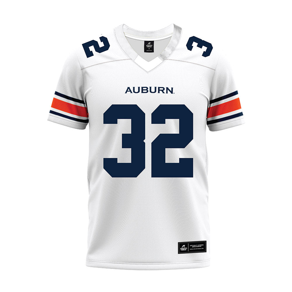 Auburn - NCAA Football : Cade Carlson - White Youth Premium Football Jersey