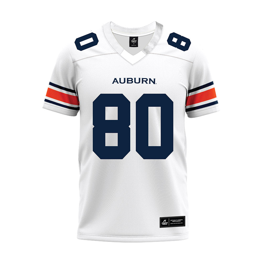 Auburn - NCAA Football : Will Upton - White Youth Premium Football Jersey