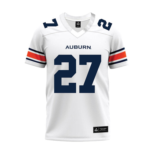 Auburn - NCAA Football : Jarquez Hunter - White Youth Premium Football Jersey