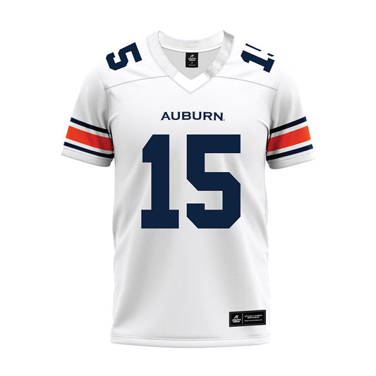 Auburn - NCAA Football : Preston Howard - White Premium Football Jersey-0