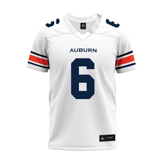 Auburn - NCAA Football : Austin Keys - White Youth Premium Football Jersey