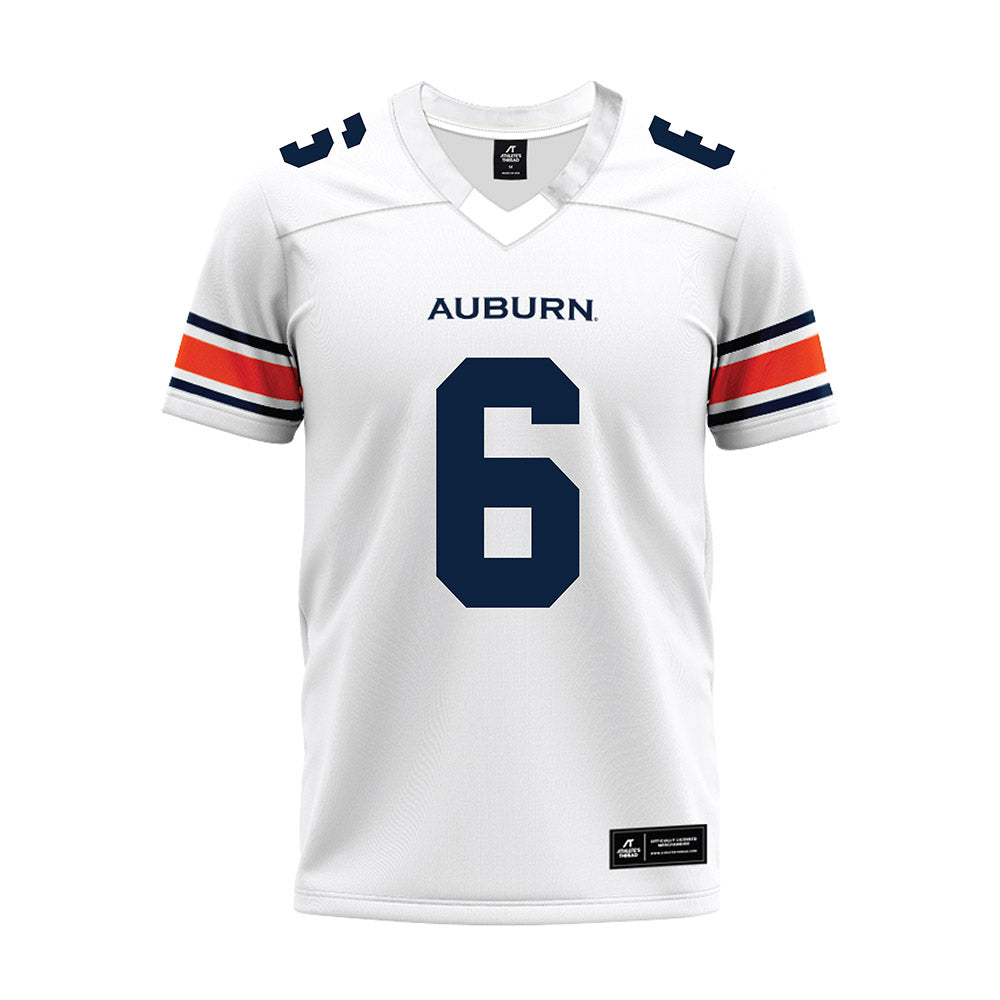 Auburn - NCAA Football : Bryce Cain - White Youth Premium Football Jersey