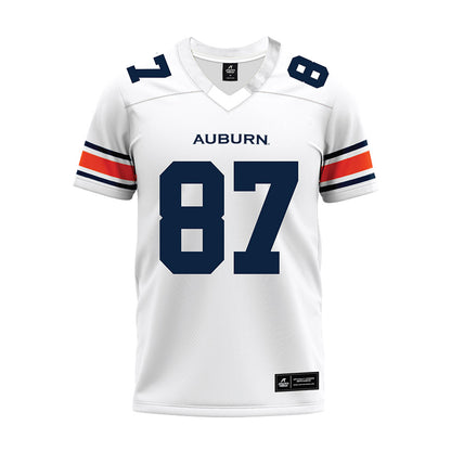 Auburn - NCAA Football : Brandon Frazier - White Youth Premium Football Jersey