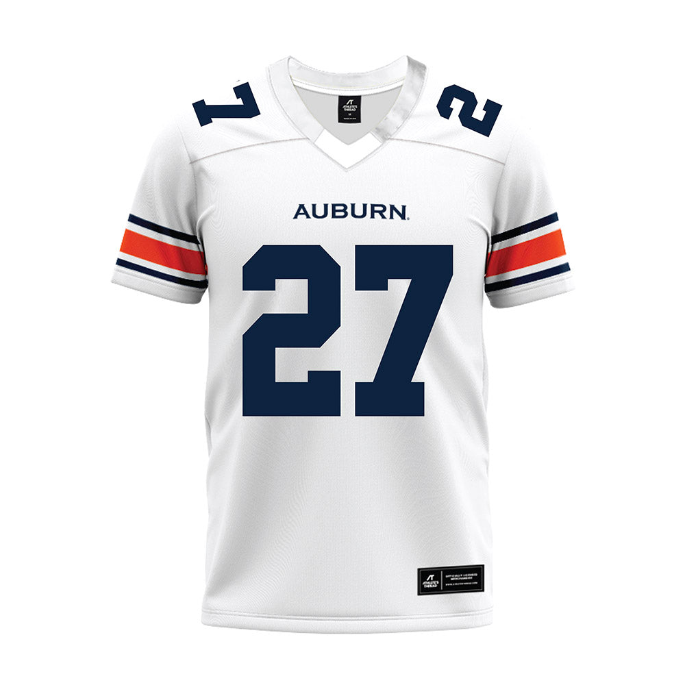 Auburn - NCAA Football : Devin Williams - White Premium Football Jersey-0