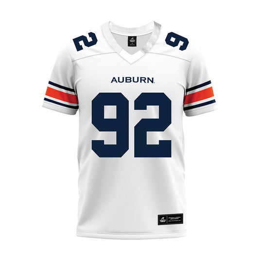 Auburn - NCAA Football : Jay Hardy - White Premium Football Jersey-0