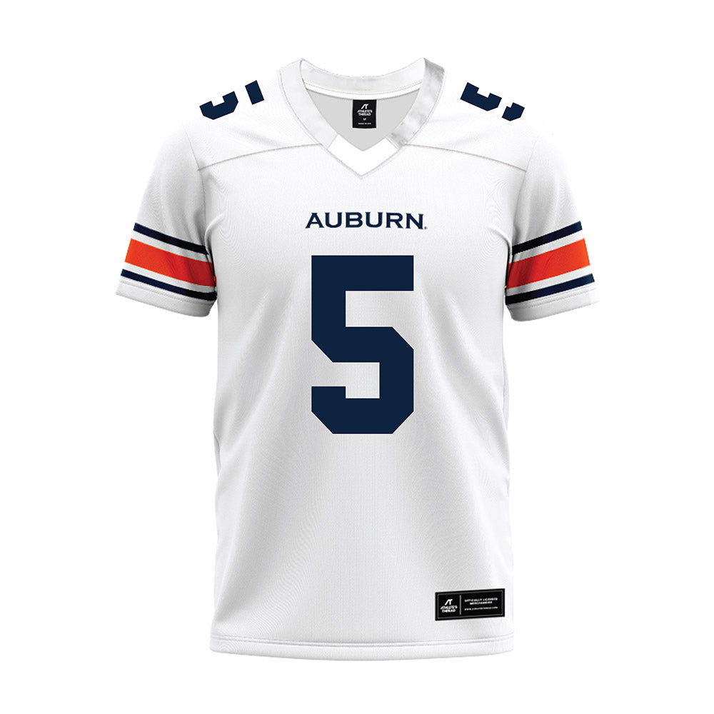 Auburn - NCAA Football : Jahquez Robinson - White Premium Football Jersey-0