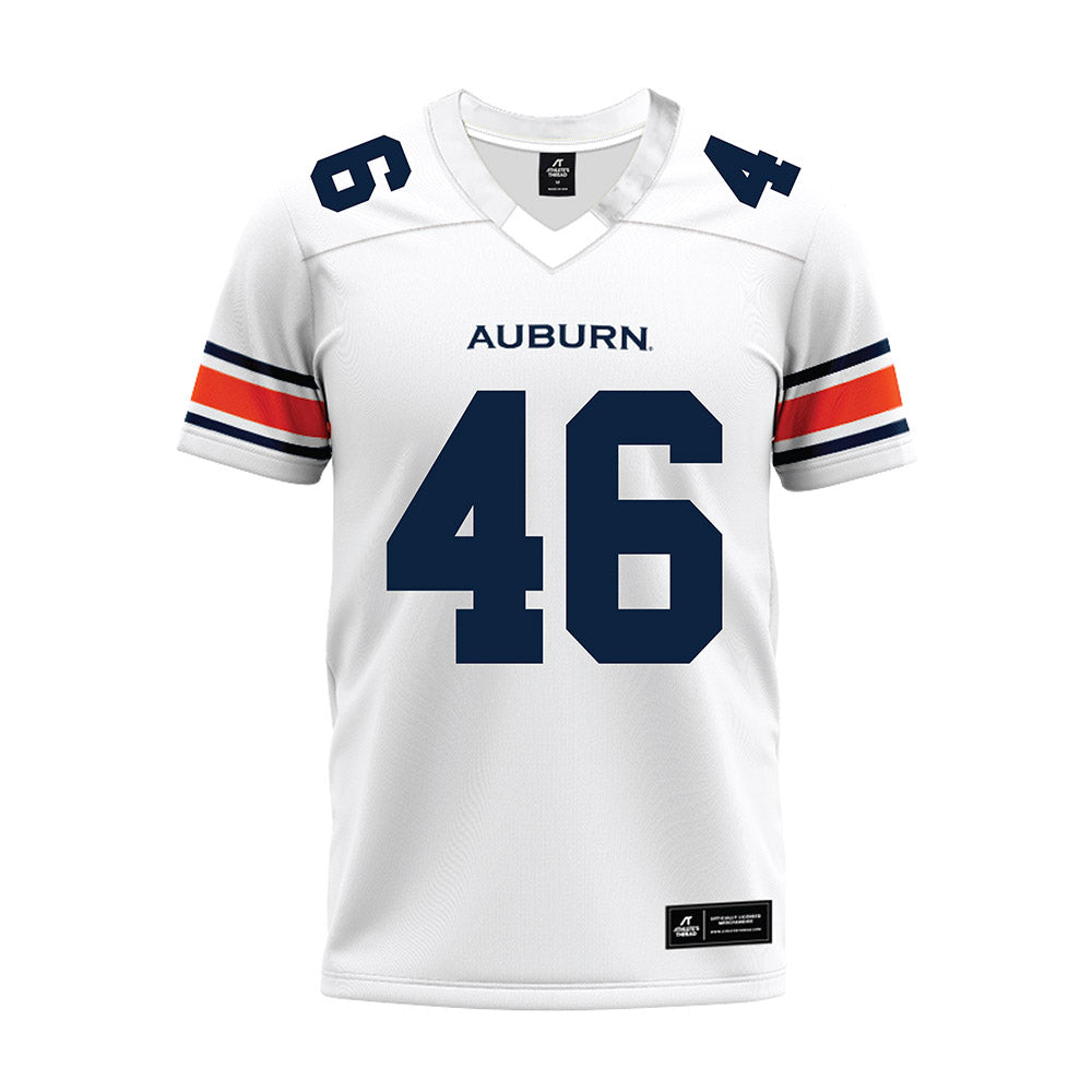 Auburn - NCAA Football : Keaton McNutt - White Youth Premium Football Jersey