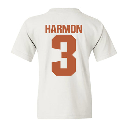 Texas - NCAA Women's Basketball : Rori Harmon - Statement Youth T-Shirt