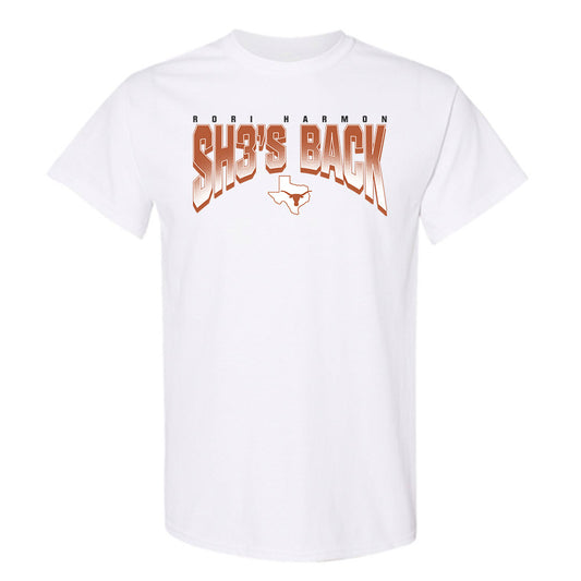 Texas - NCAA Women's Basketball : Rori Harmon - Statement T-Shirt