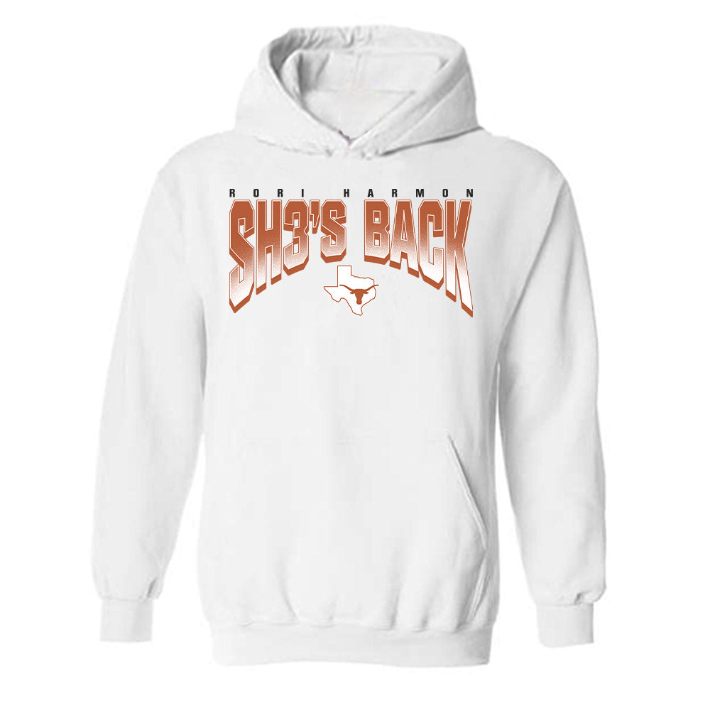 Texas - NCAA Women's Basketball : Rori Harmon - Statement Hooded Sweatshirt