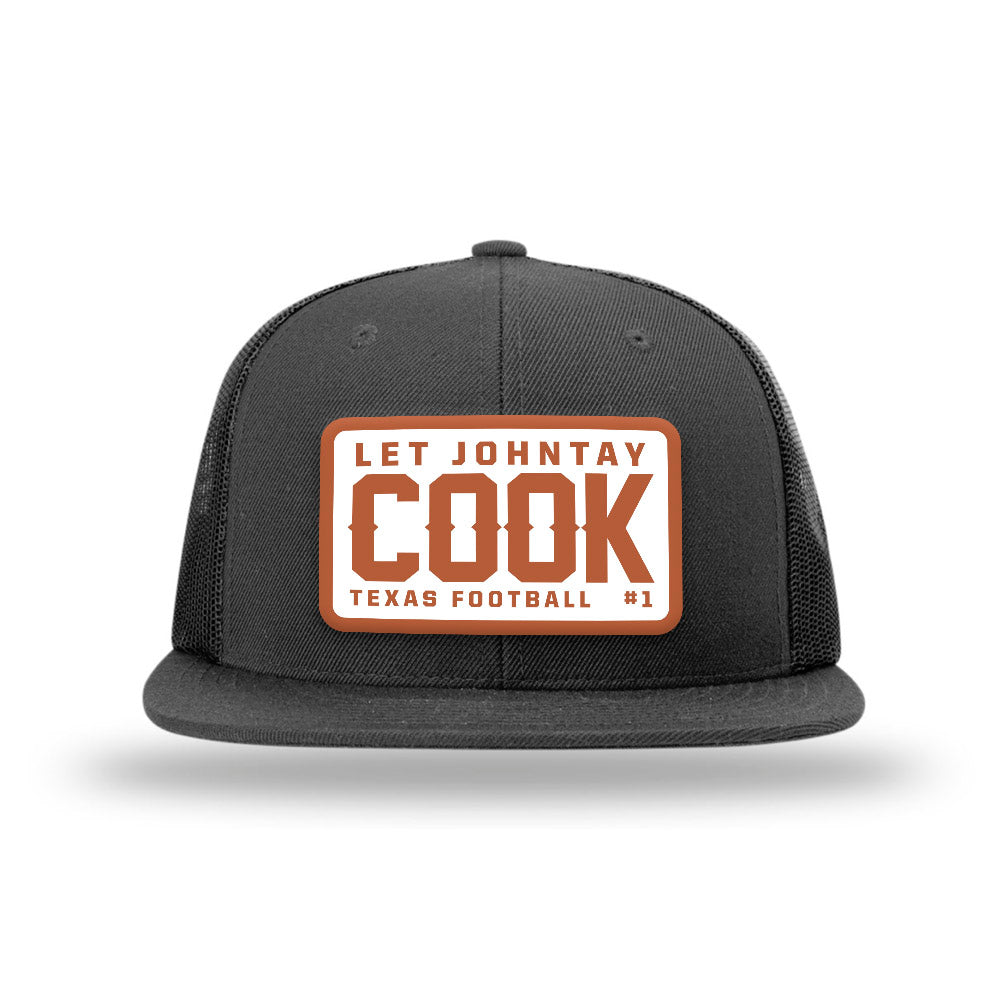 Texas - NCAA Football : Johntay Cook II - Flatbill Trucker Hat-0