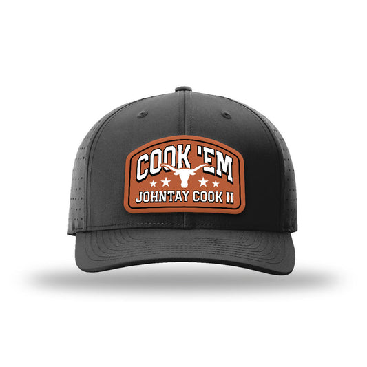 Texas - NCAA Football : Johntay Cook II - Laser Performance Snapback Cap-0