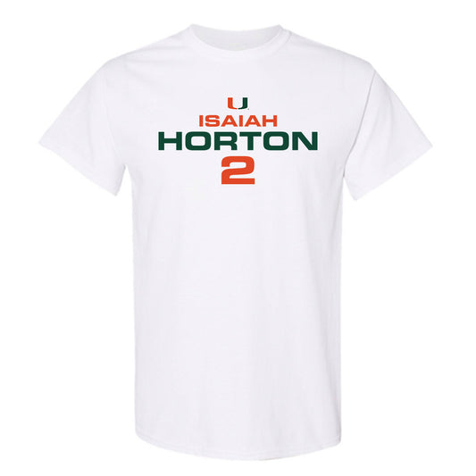 Miami - NCAA Football : Isaiah Horton - Classic Shersey T-Shirt