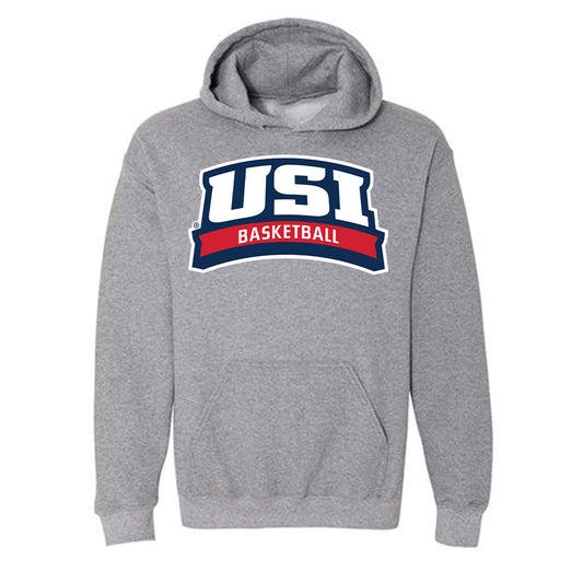 USI - NCAA Women's Basketball : Alli Robertson - Classic Shersey Hooded Sweatshirt-0