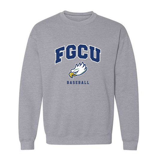 FGCU - NCAA Baseball : Jonathan Maassen - Crewneck Sweatshirt-0