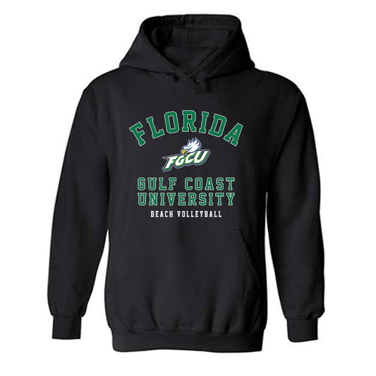 FGCU - NCAA Beach Volleyball : Vanessa Moriarty - Classic Shersey Hooded Sweatshirt-0