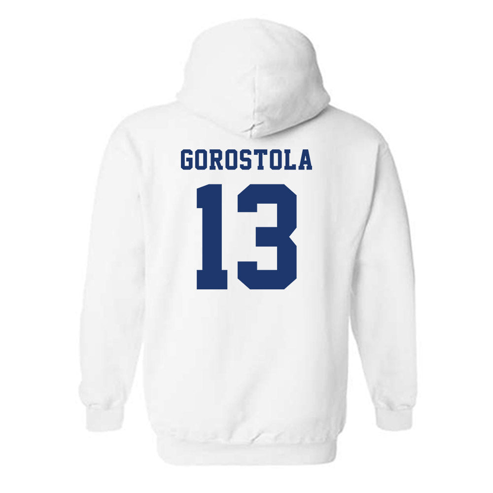 FGCU - NCAA Baseball : Javier Gorostola - Classic Shersey Hooded Sweatshirt-1