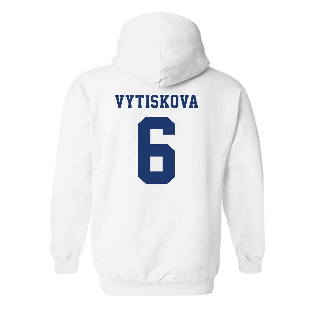 FGCU - NCAA Women's Volleyball : Eliska Vytiskova - Classic Shersey Hooded Sweatshirt-1