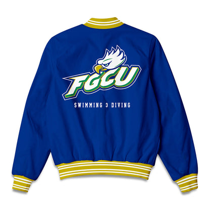 FGCU - NCAA Men's Swimming & Diving : Ipek Aydiner - Bomber Jacket-1