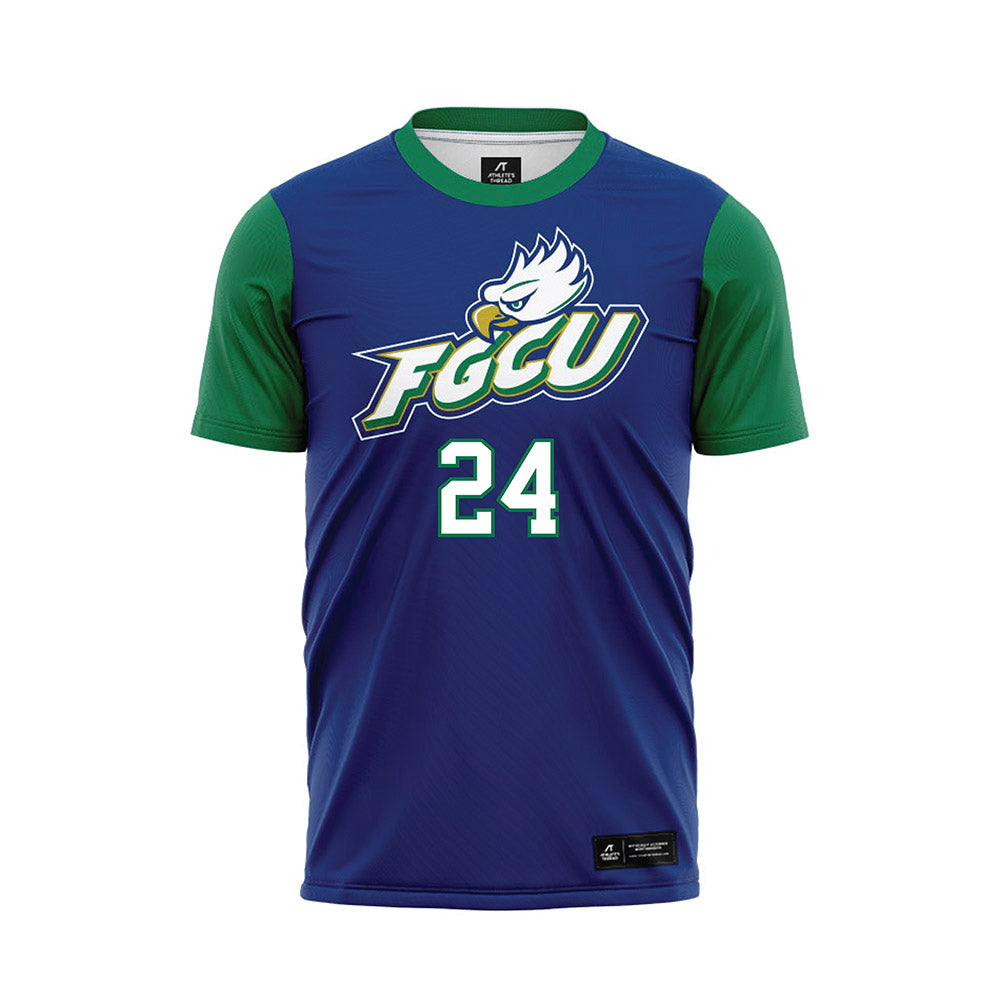 FGCU - NCAA Women's Soccer : Emma Badger - Soccer Jersey-0