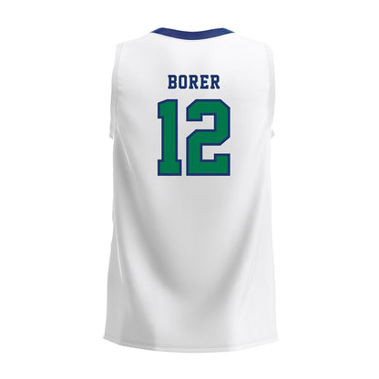 FGCU - NCAA Women's Volleyball : Hanna Borer - White Volleyball Jersey-2