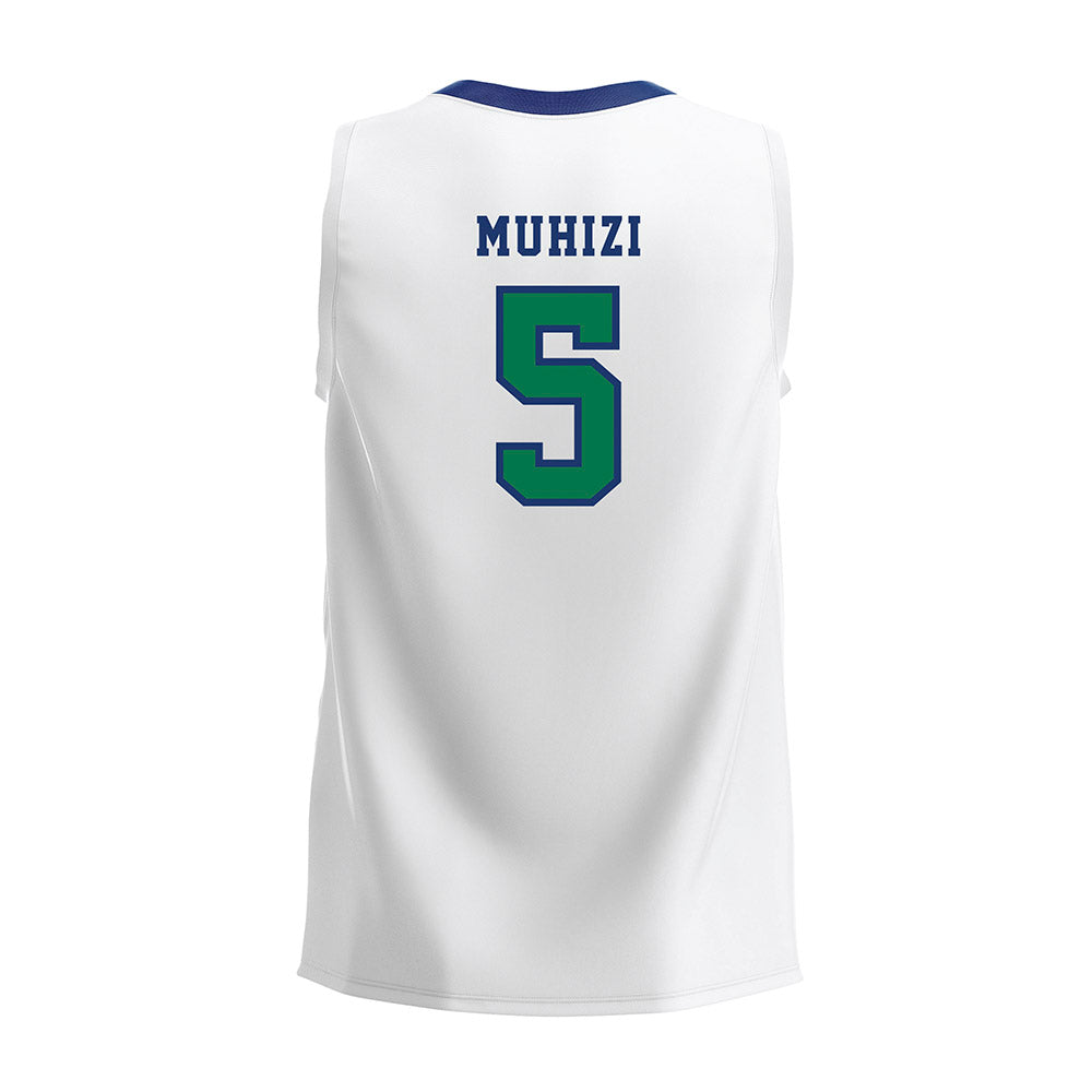 FGCU - NCAA Women's Volleyball : Erica Muhizi - White Volleyball Jersey-2