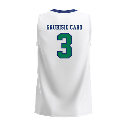 FGCU - NCAA Women's Volleyball : Julija Grubisic Cabo - White Volleyball Jersey-3