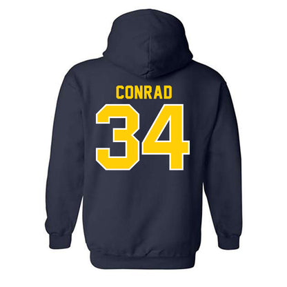 UCO - NCAA Football : Hudson Conrad - Classic Shersey Hooded Sweatshirt-1