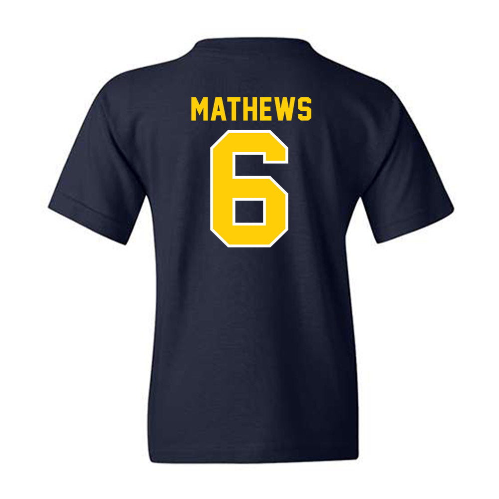 UCO - NCAA Football : Dev Mathews - Classic Shersey Youth T-Shirt-1
