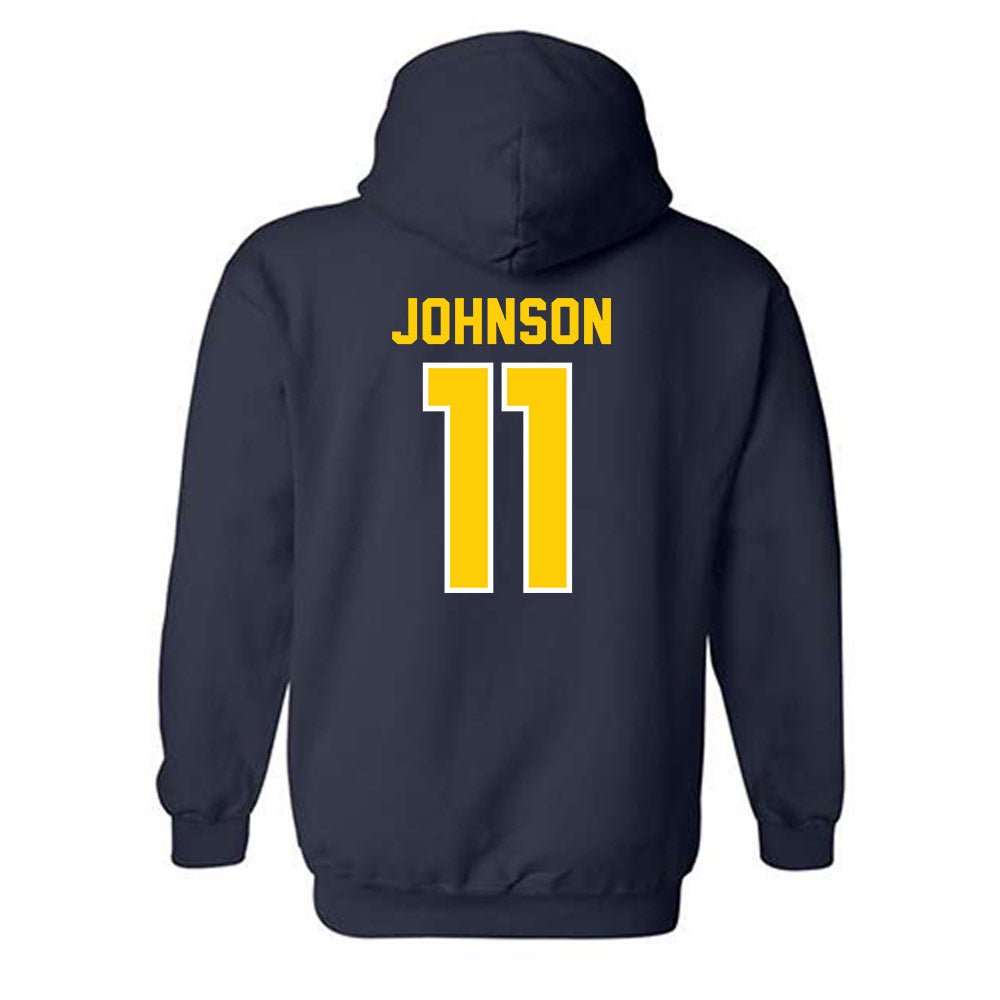 UCO - NCAA Women's Soccer : Makala Johnson - Classic Shersey Hooded Sweatshirt-1