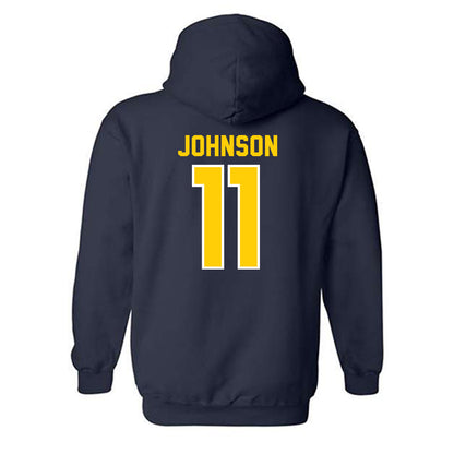 UCO - NCAA Women's Soccer : Makala Johnson - Classic Shersey Hooded Sweatshirt-1