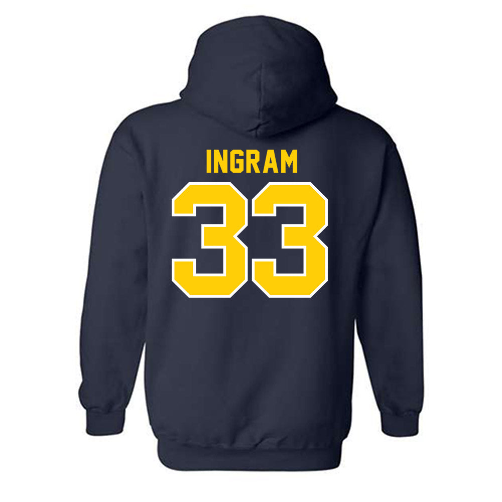 UCO - NCAA Men's Basketball : Jarreth Ingram - Classic Shersey Hooded Sweatshirt-1