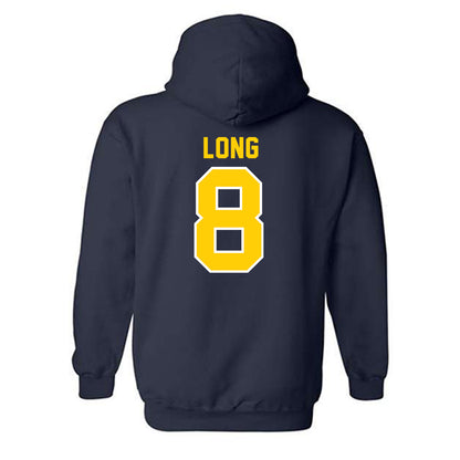 UCO - NCAA Baseball : Garrett Long - Classic Shersey Hooded Sweatshirt-1
