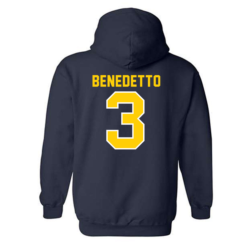 UCO - NCAA Wrestling : Dominik Benedetto - Classic Shersey Hooded Sweatshirt