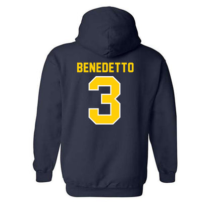 UCO - NCAA Wrestling : Dominik Benedetto - Classic Shersey Hooded Sweatshirt