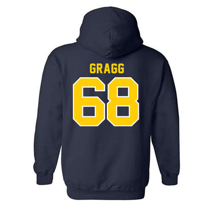 UCO - NCAA Football : Draven Gragg - Classic Shersey Hooded Sweatshirt-1