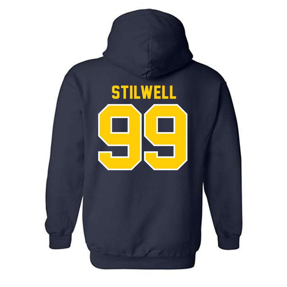 UCO - NCAA Football : Zacary Stilwell - Classic Shersey Hooded Sweatshirt-1