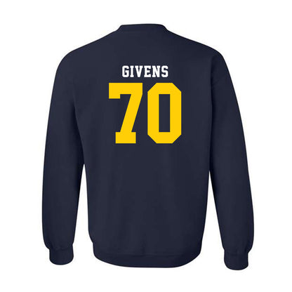 UCO - NCAA Football : Robert Givens - Classic Shersey Crewneck Sweatshirt-1