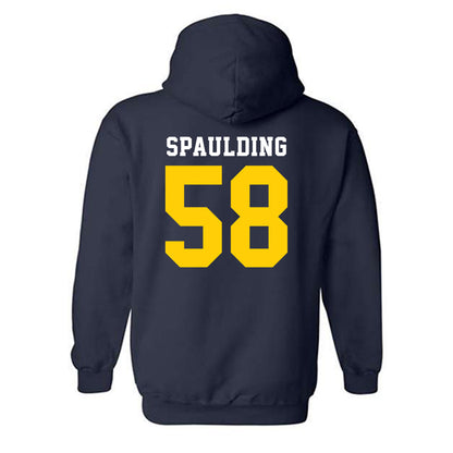 UCO - NCAA Football : Naithen Spaulding - Classic Shersey Hooded Sweatshirt-1