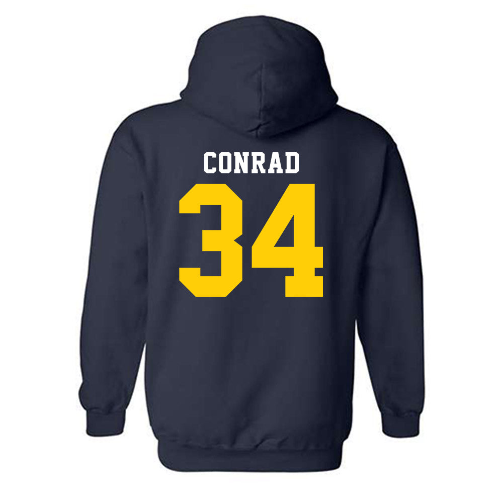 UCO - NCAA Football : Hudson Conrad - Classic Shersey Hooded Sweatshirt-1