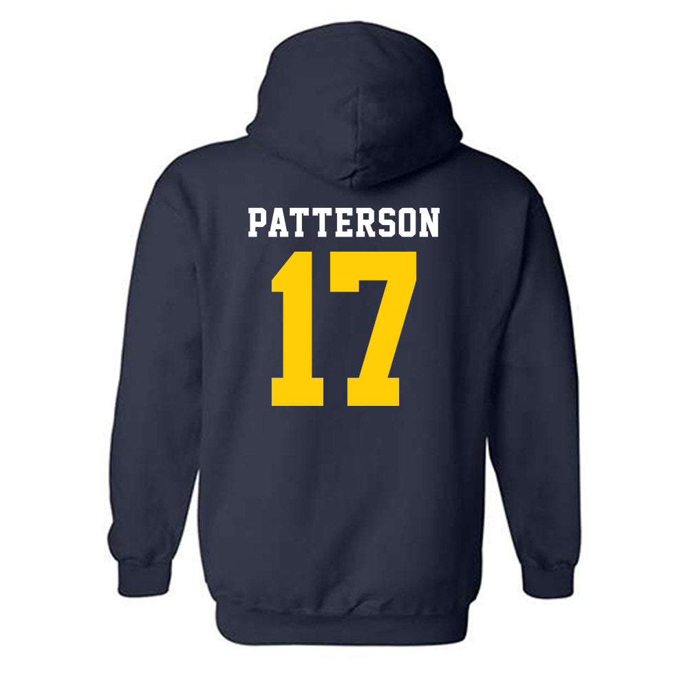 UCO - NCAA Baseball : Nathan Patterson - Classic Shersey Hooded Sweatshirt-1