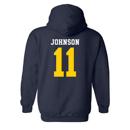 UCO - NCAA Women's Soccer : Makala Johnson - Classic Shersey Hooded Sweatshirt-1