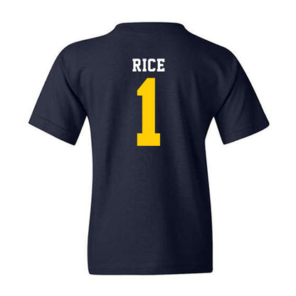 UCO - NCAA Football : Willie Rice - Classic Shersey Youth T-Shirt-1