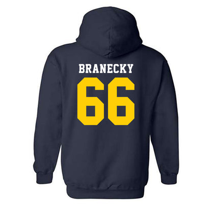 UCO - NCAA Football : Cameron Branecky - Classic Shersey Hooded Sweatshirt-1