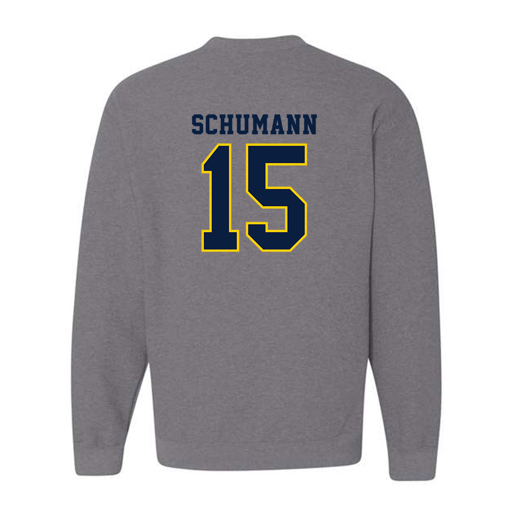 UCO - NCAA Football : Ashton Schumann - Classic Shersey Crewneck Sweatshirt-1