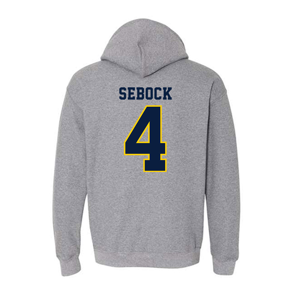 UCO - NCAA Men's Basketball : Jacobi Sebock - Classic Shersey Hooded Sweatshirt-1