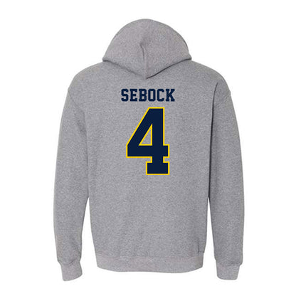 UCO - NCAA Men's Basketball : Jacobi Sebock - Classic Shersey Hooded Sweatshirt-1