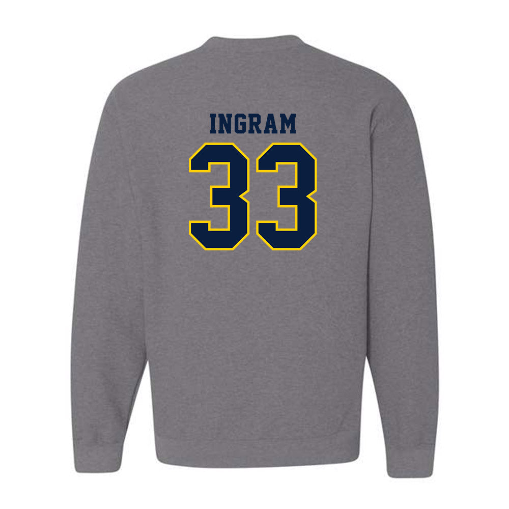 UCO - NCAA Men's Basketball : Jarreth Ingram - Classic Shersey Crewneck Sweatshirt-1