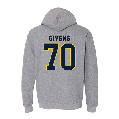 UCO - NCAA Football : Robert Givens - Classic Shersey Hooded Sweatshirt-1